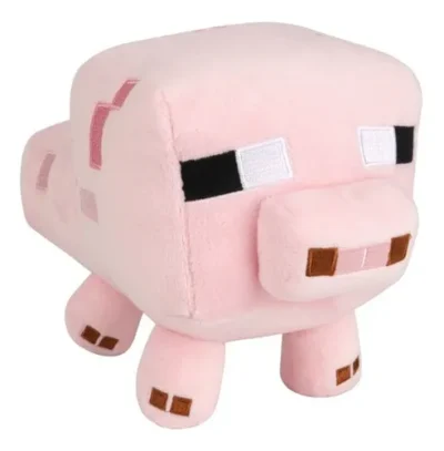 Mojang Minecraft Peluche Piggibank Cerdito 22 Cm Aprox Intek - Imagen 3