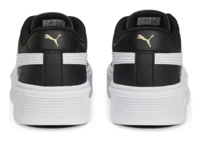 Zapatilla Puma Smash Platform V3 Negro Mujer - Imagen 4